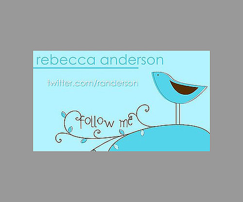 Twitter Business Cards Twitter Business Cards