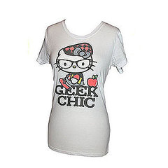 Hello Kitty Geek Chic T-Shirt Featured in Seventeen Magazine on Sale For $10