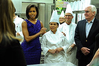 Michelle Obama and Cristeta Comerford Host White House Kitchen Tour