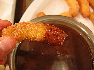 Cinnamon Churros With Hot Chocolate Dipping Sauce