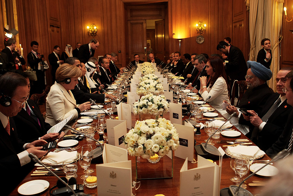 Jamie Oliver Serves World Leaders at UK's G20 Summit Jamie Oliver Serves World Leaders at UK's G20 Summit