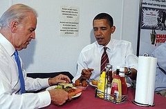 President Obama's Lunchtime Visit to Ray's Hell Burgers President Obama's Lunchtime Visit to Ray's Hell Burgers