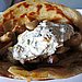 King Trumpet Mushroom Flatbread