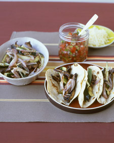 Fast & Easy Recipe For Portobello And Zucchini Tacos