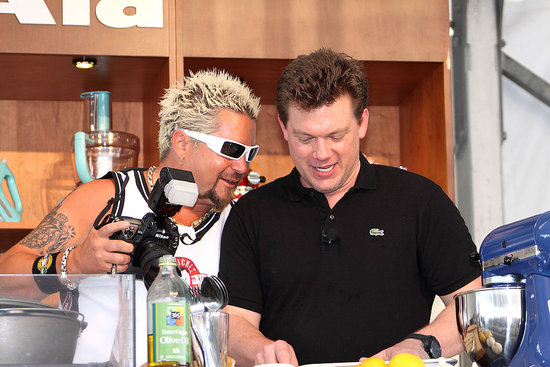 Guy Fieri and Tyler Florence