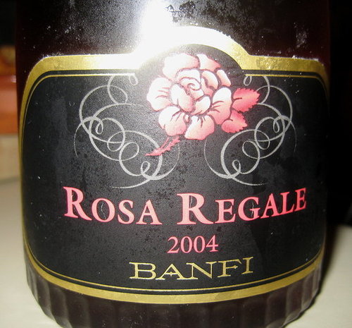 Review of Banfi Rosa Regale Brachetto 2004
