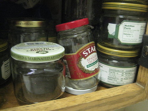 Simple Tip: Save Old Glass Jars
