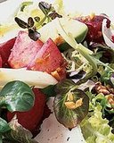 Watermelon and Papaya Salad with Tequila Vinaigrette Watermelon and Papaya Salad with Tequila Vinaigrette