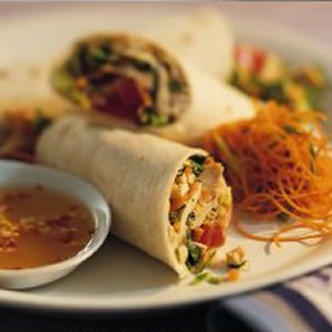 Fast & Easy Dinner: Chicken Salad Wraps