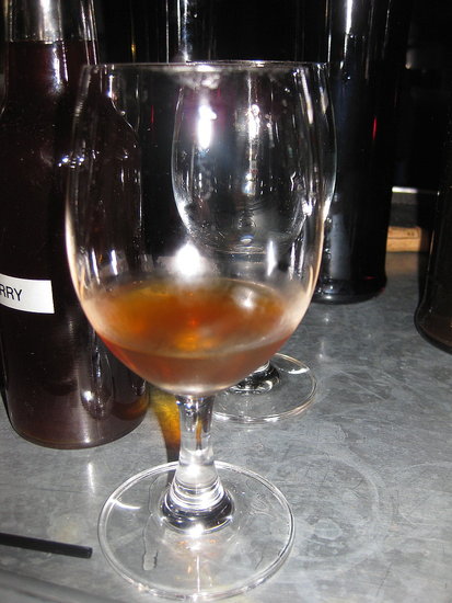 Manhattan With Cherry Vanilla Bitters