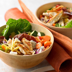 Fast & Easy Dinner: Crispy Chopped Chicken Salad