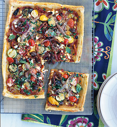 Fast & Easy Dinner: Provençal Pizza Fast & Easy Dinner: Provençal Pizza