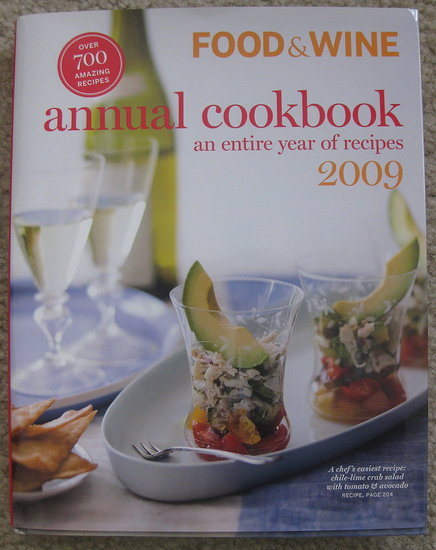 2009 Food & Wine Annual Cookbook 