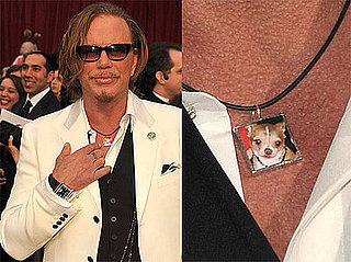 Mickey Rourke's Independent Spirit Awards Acceptance Speech and Necklace With Loki Charm