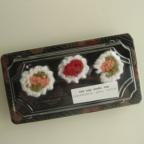Hand Cut Knit Sushi Hand Cut Knit Sushi