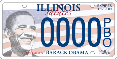 Obama License Plates — Love It or Leave It?