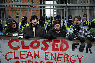Protesting the Weather: Climate Change Activists Storm Capitol 