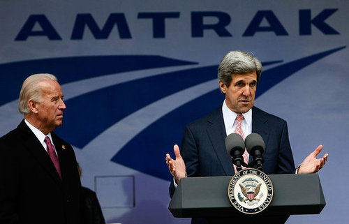 Picture It: Biden Fails to Make Amtrak Event Less Dull 