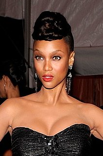 Tyra Banks's Hair and Makeup at the Met's Costume Institute Gala