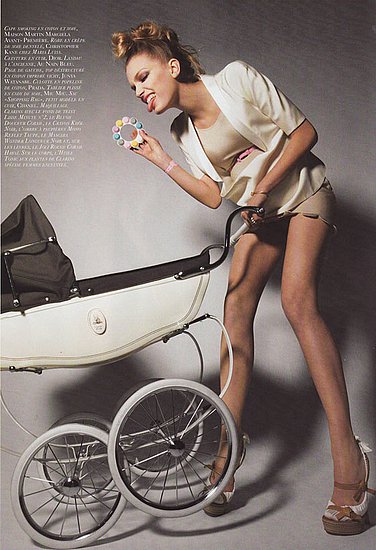 French Vogue's Take on Motherhood French Vogue's Take on Motherhood