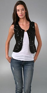 Iisli Madeline Sequined Vest