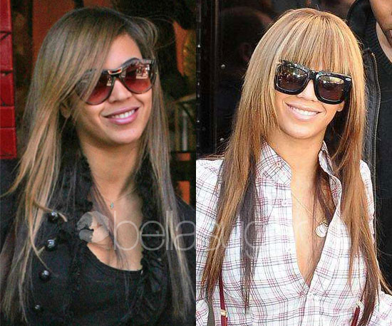 Do you prefer Beyonce with or without bangs?