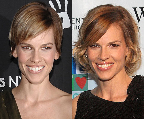 Which length is your favorite on Hilary Swank? Which length is your favorite on Hilary Swank?