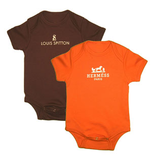Faux Designer Onesies