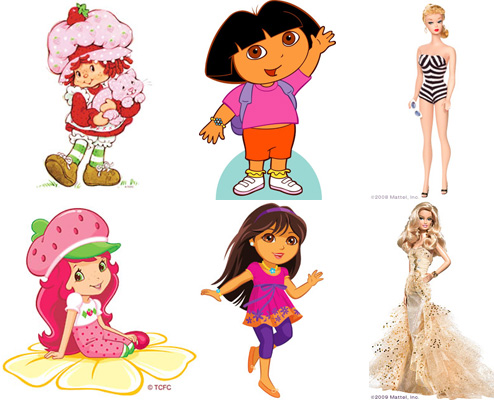 Do Kiddie Characters Really Need Makeovers?