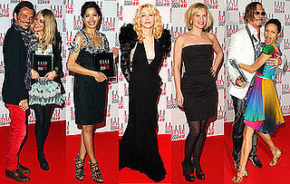 Photos of Sienna Miller, Courtney Love, Joanna Page, Freida Pinto, Thandie Newton and  Mickey Rourke at Elle Style Awards 2009