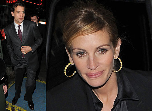 Photos Of Clive Owen and Julia Roberts After The UK Premiere Of Duplicity
