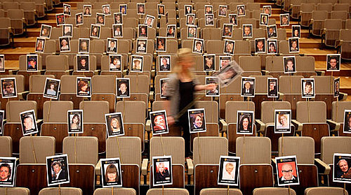 Photos of Preparations for TV BAFTA Awards on Sunday 26 April 2009 8pm BBC1