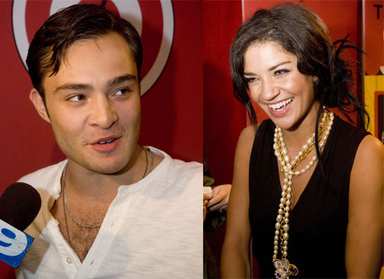 07/05/2009 Ed Westwick and Jessica Szohr