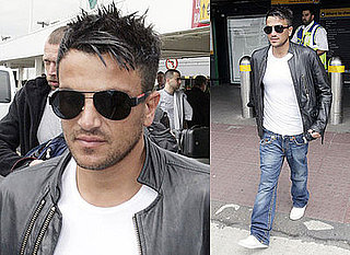 Photos of Peter Andre Who Is Back in the UK to Meet Katie Price Who Has Locked Him Out