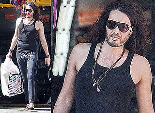 Photos Of Russell Brand Out Shopping In LA, He's Offered Advice To 2009 MTV Movie Awards Host Andy Samberg