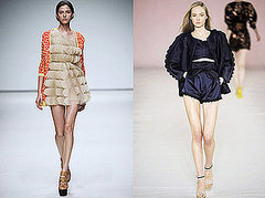 Scalloped Detailing for Spring 2009 at Chloe, Christopher Kane, Topshop, Whistles