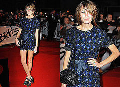 Alexa Chung on the Brit Awards Red Carpet