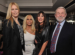 Fashion Fringe 2009 Launch Party with Claudia Schiffer, Natalia Vodianova and Donatella Versace