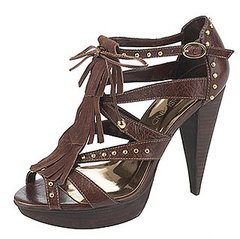 Studded Heels from RiverIsland and Topshop