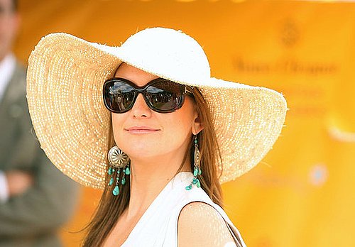 Kate Hudson Sun Hat Style Straw Headwear