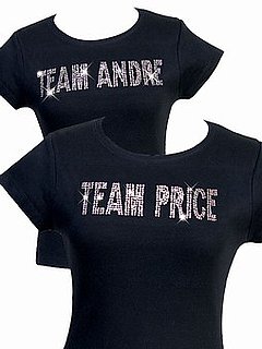 Team Andre and Team Price Diamond T-shirts