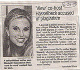 Elisabeth Hasselbeck Accused of Plagiarism for "The G-Free Diet: A Gluten Free Survival Guide"