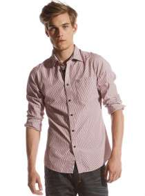 Lychy - Bengal stripe shirt - Ted Baker