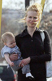 Nicole + Sunday out and about!