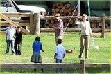Nicole && Keith with their families during Easter