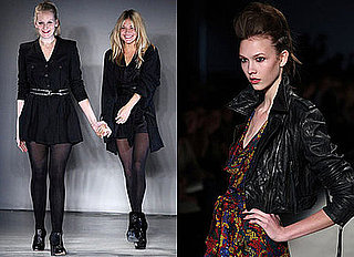 Twenty8Twelve's Autumn 2009 Collection at London Fashion Week, Sienna Miller, Savannah Miller