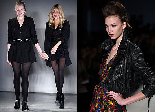 Twenty8Twelve's Autumn 2009 Collection at London Fashion Week, Sienna Miller, Savannah Miller