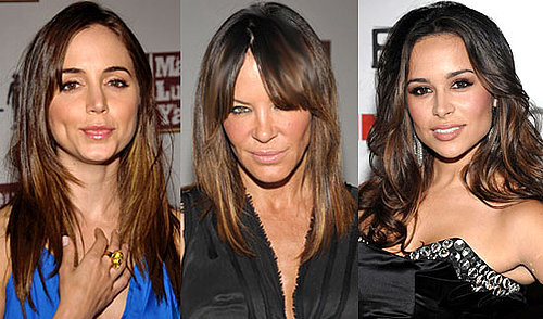 Eliza Dushku Hair, Robin Antin Hair, Josie Maran Hair