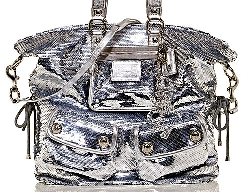 Coach XL Sequin Spotlight Tote ($598)
High-impact sequin-embellished cotton-twill with metallic leather trim
Coach letters charm with pave stones and side cinch details
Coach XL Sequin Spotlight Tote ($598)
High-impact sequin-embellished cotton-twill with metallic leather trim
Coach letters charm with pave stones and side cinch details