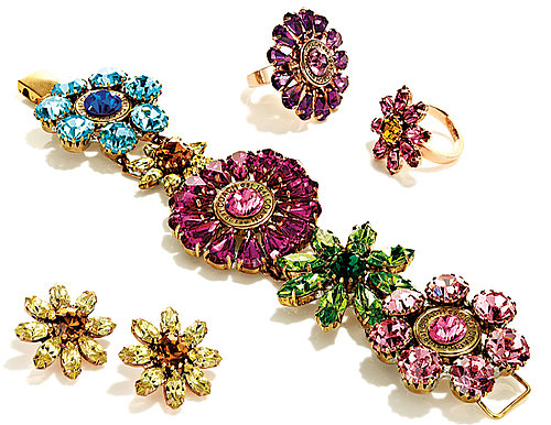 Coach Flower Jewelry:
Coach Flower Bracelet ($168)
Copper finish
Flower stones
Coach Oversize Flower Ring ($78)
Copper finish
Flower stones
Coach Flower Ring ($68)
Copper finish
Flower stones
Coach Flower Jewelry:
Coach Flower Bracelet ($168)
Copper finish
Flower stones
Coach Oversize Flower Ring ($78)
Copper finish
Flower stones
Coach Flower Ring ($68)
Copper finish
Flower stones
